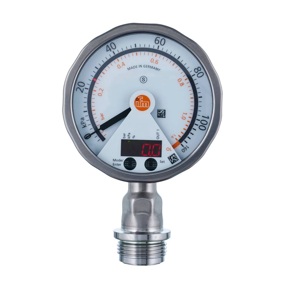 ifm Electronic tlačni senzor 1 St. PG2737 -5 kPa do 100 kPa M12 1 otvarač, 1 zatvarač, analogni slika