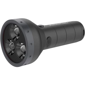 LED Džepna svjetiljka Ledlenser M10R pogon na punjivu bateriju 3000 lm 620 g Crna, Antracitna boja slika