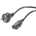 Struja Priključni kabel [1x Sigurnosni utikač - 1x Ženski konektor IEC C13, 10 A] 1.8 m Crna Belkin