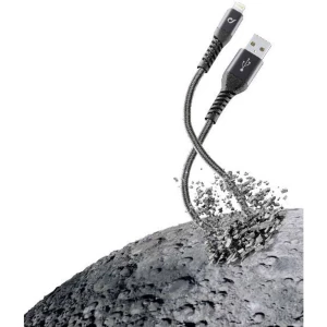 iPhone Kabel za punjenje/Podatkovni kabel [1x Muški konektor USB 2.0 tipa A - 1x Muški konektor Apple Dock Lightning] 1.2 m Crna slika