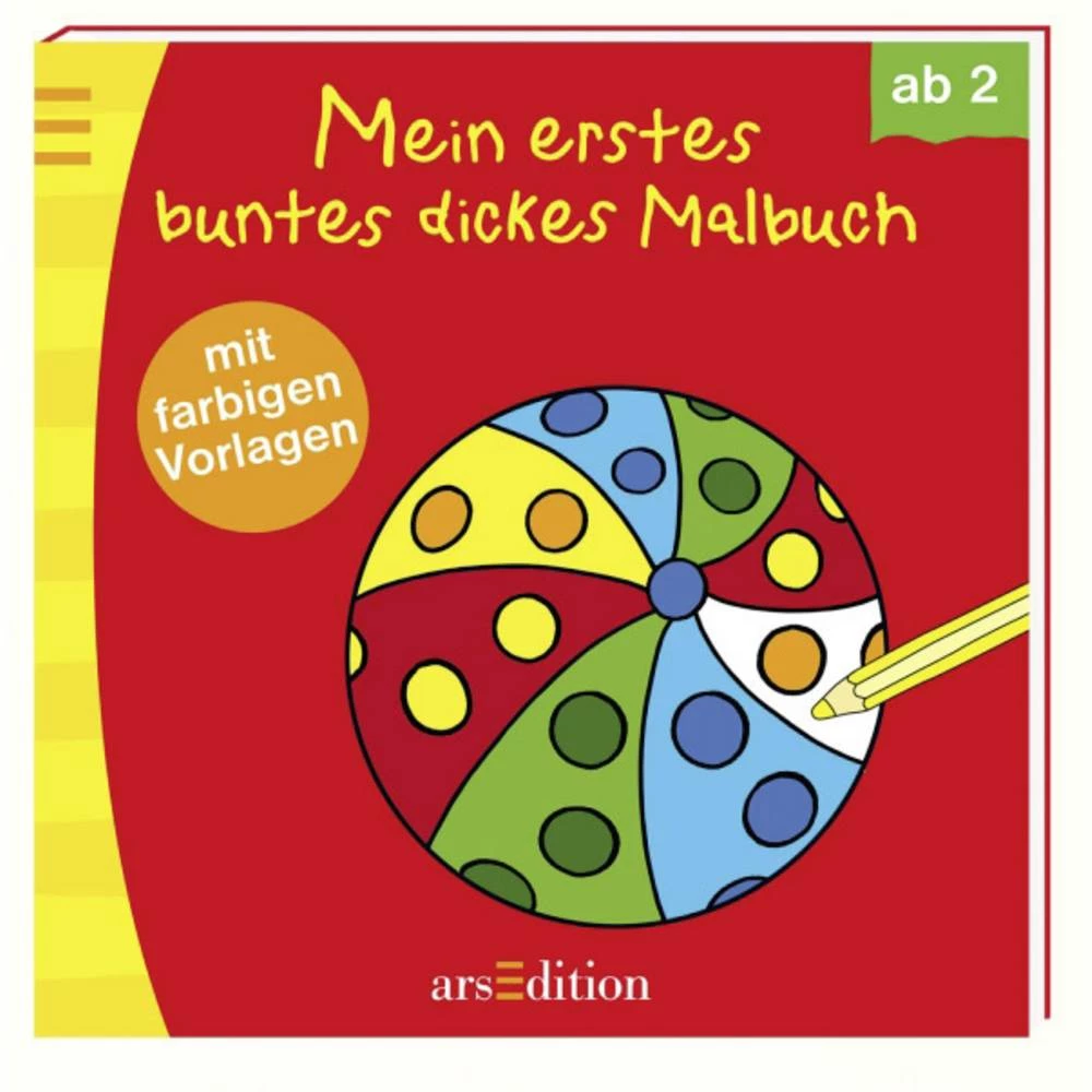 Vedes Mein erstes buntes dickes Malbuch 978-3-8458-0442-2 1 St. slika