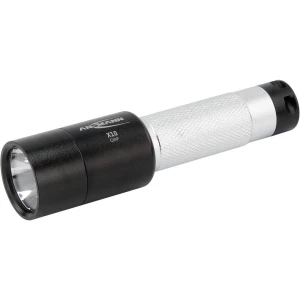 LED Mini džepna svjetiljka S trakom za nošenje oko ruke Ansmann X10 baterijski pogon 25 lm 75 g Crna, Srebrna slika