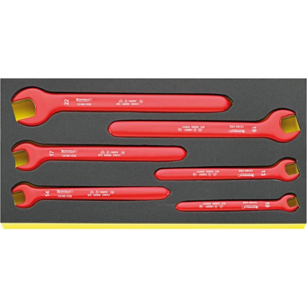 Stahlwille 96830042 TCS 12160 VDE viličasti ključ Veličina ključa (metrička) (naslov) 10 - 22 mm slika