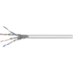 Mrežni kabel CAT 6A S/FTP 4 x 2 x 0.12 mm² Siva Goobay 96093 50 m