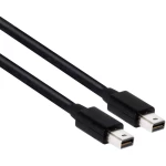 club3D Mini-DisplayPort Priključni kabel [1x Muški konektor Mini DisplayPort - 1x Muški konektor Mini DisplayPort] 2 m Crna