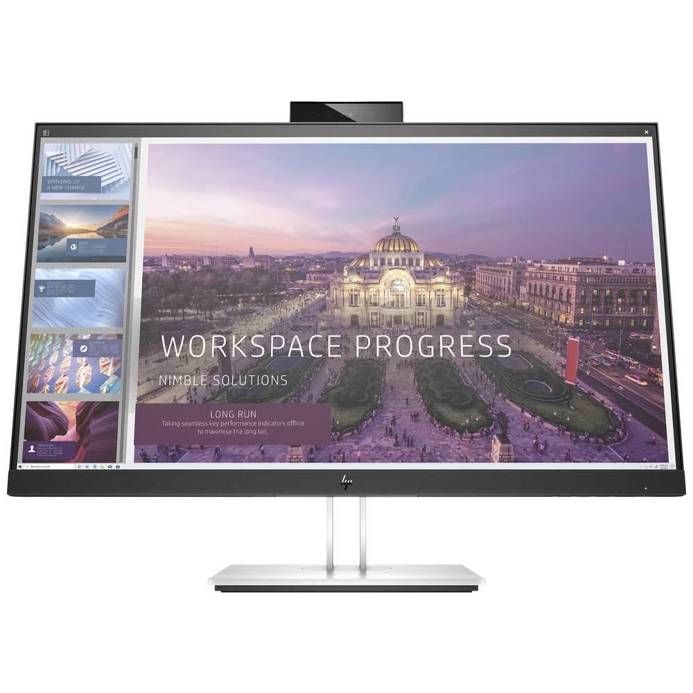 HP E24d G4 LCD zaslon 60.5 cm (23.8 palac) Energetska učinkovitost 2021 E (A - G) 1920 x 1080 piksel Full HD 5 ms HDMI™, USB-C®, DisplayPort, slušalice/mikrofon kombinacija (3,5 mm jack), USB 3.0, ... slika