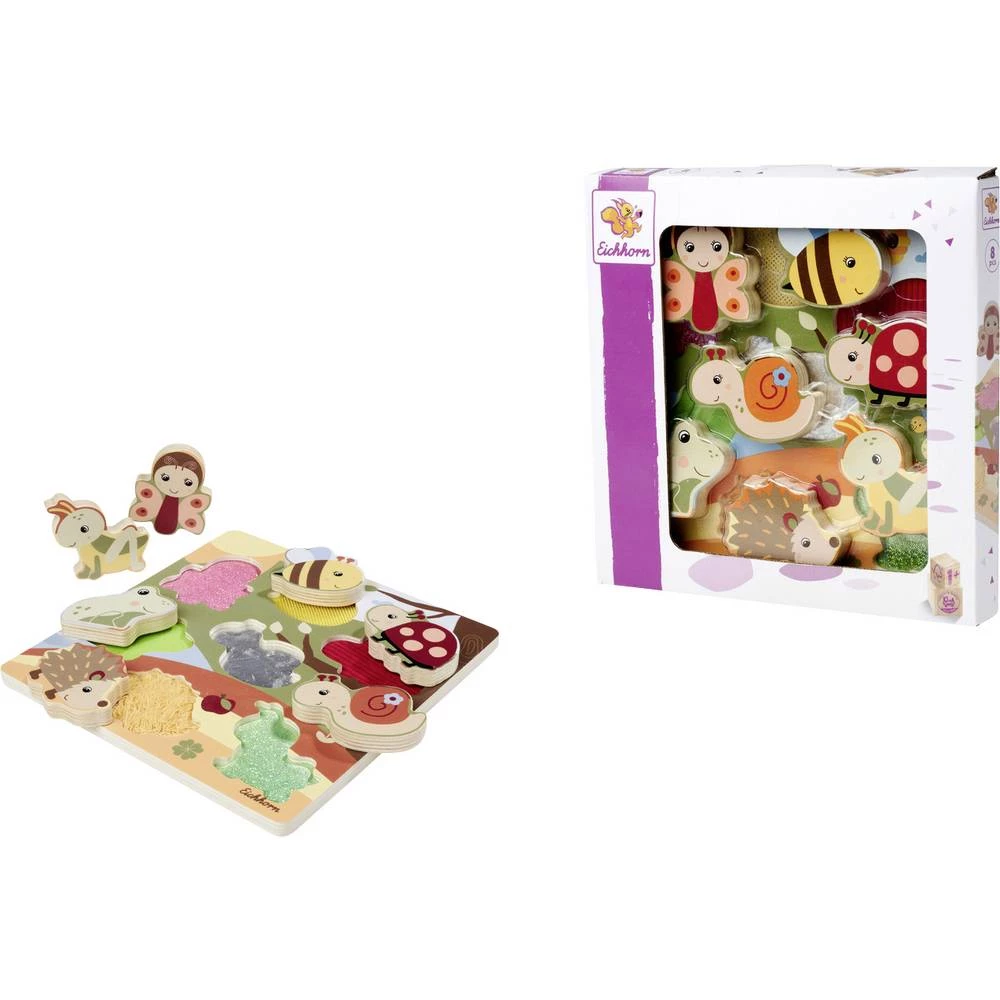 Eichhorn Fühlpuzzle mit Stoff 100006840 slika