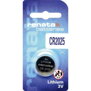Litijumska dugmasta baterija Renata CR 2025 slika