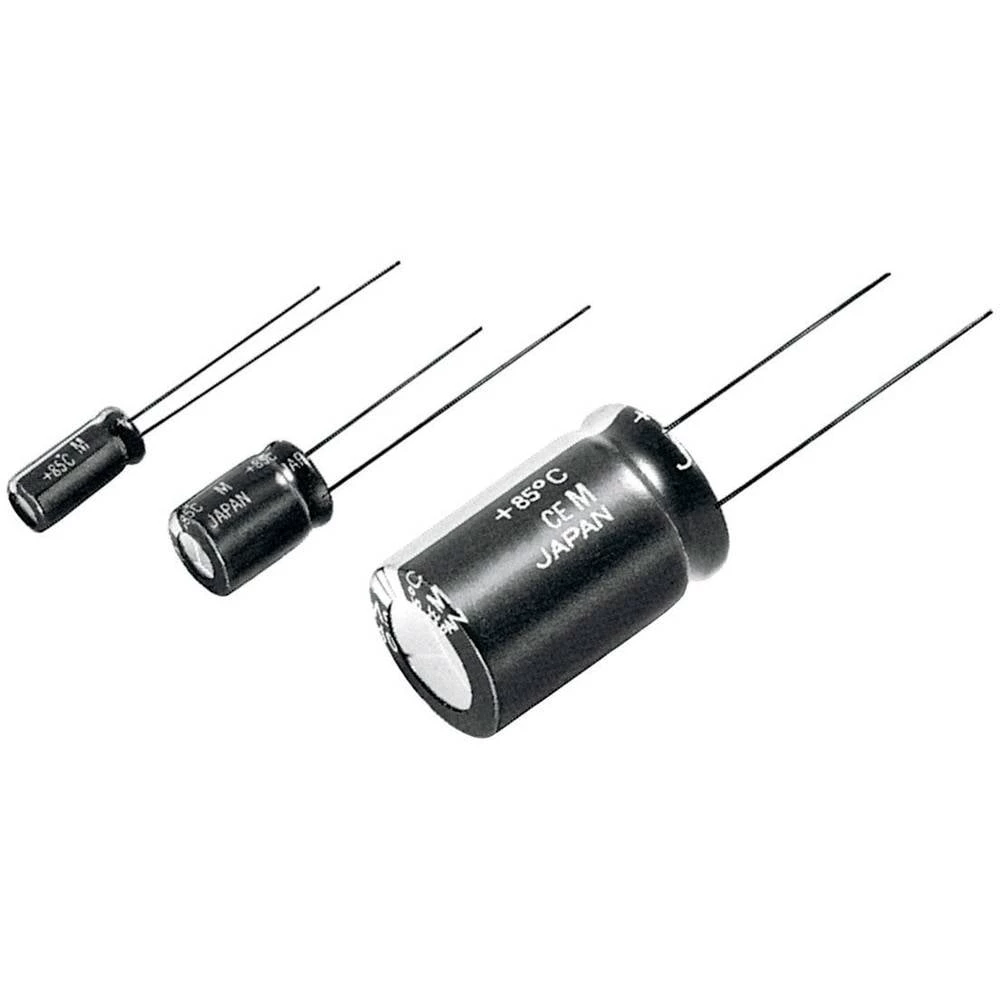 Panasonic  elektrolitski kondenzator radijalno ožičen  5 mm 1000 µF 16 V/DC 20 % (Ø x D) 10 mm x 16 mm 10 St. slika