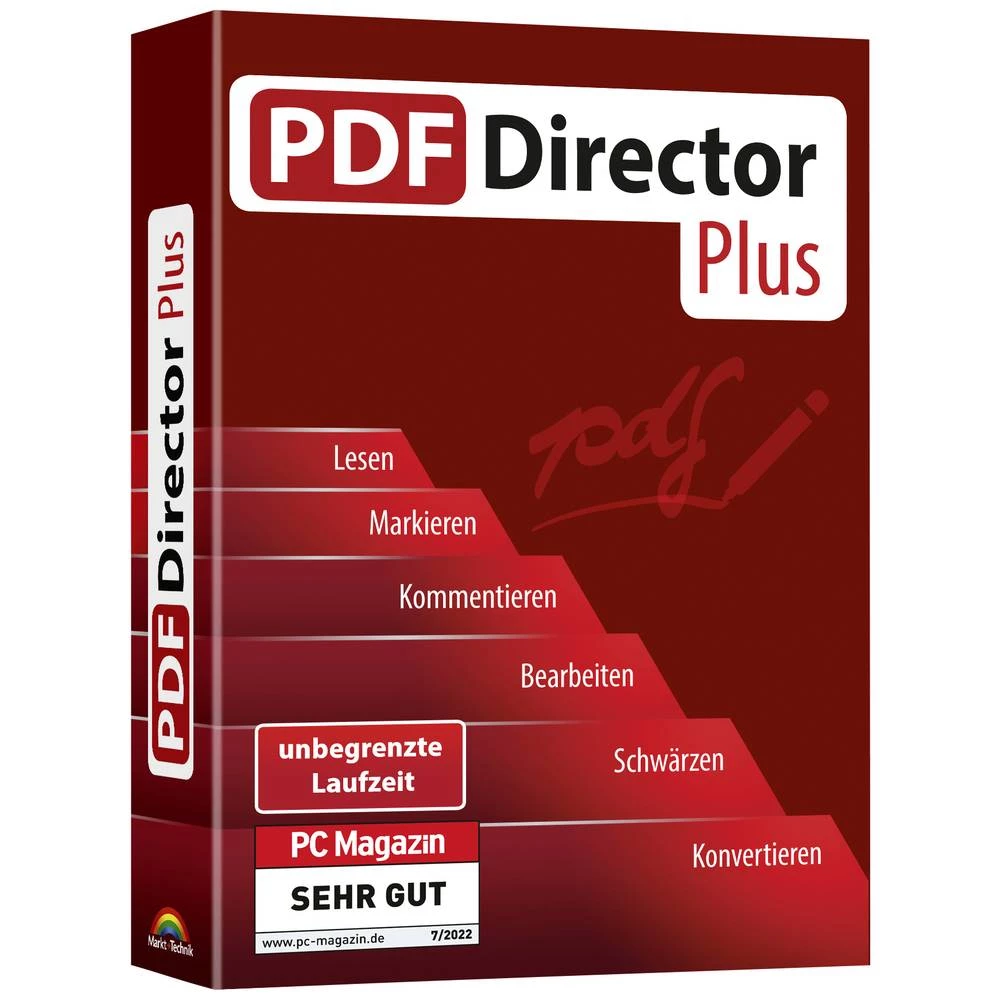 Markt & Technik PDF Director Plus puna verzija 1 licenca PDF softver slika