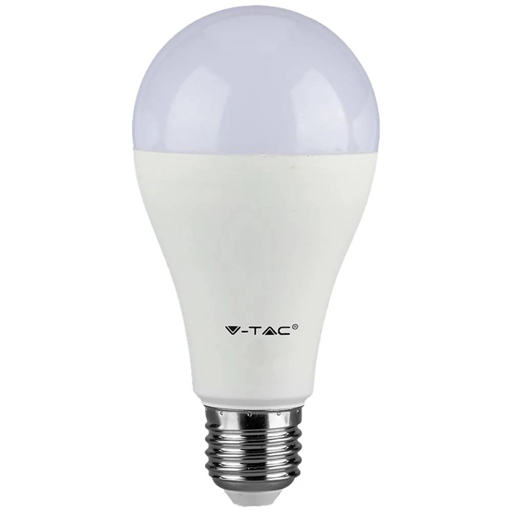 V-TAC 217352 LED Energetska učinkovitost 2021 F (A - G) E27 oblik kruške 10.50 W dnevno svjetlo bijelo (Ø x V) 60 mm x 110 mm  3 St. slika