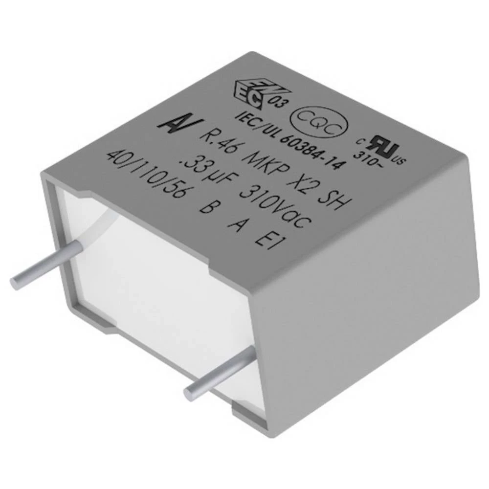 Kemet 1 kom. kondenzator za uklanjanje poremećaja MKP radijalno ožičen 560 V/DC, 275 V/AC 20 % (D x Š x V) 18.0 x 6.0 x 1 slika