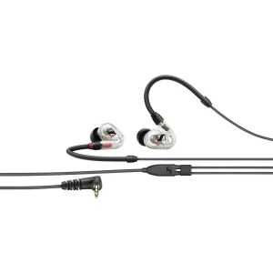 Sennheiser IE 100 PRO CLEAR HiFi in ear slušalice u ušima prozirna slika