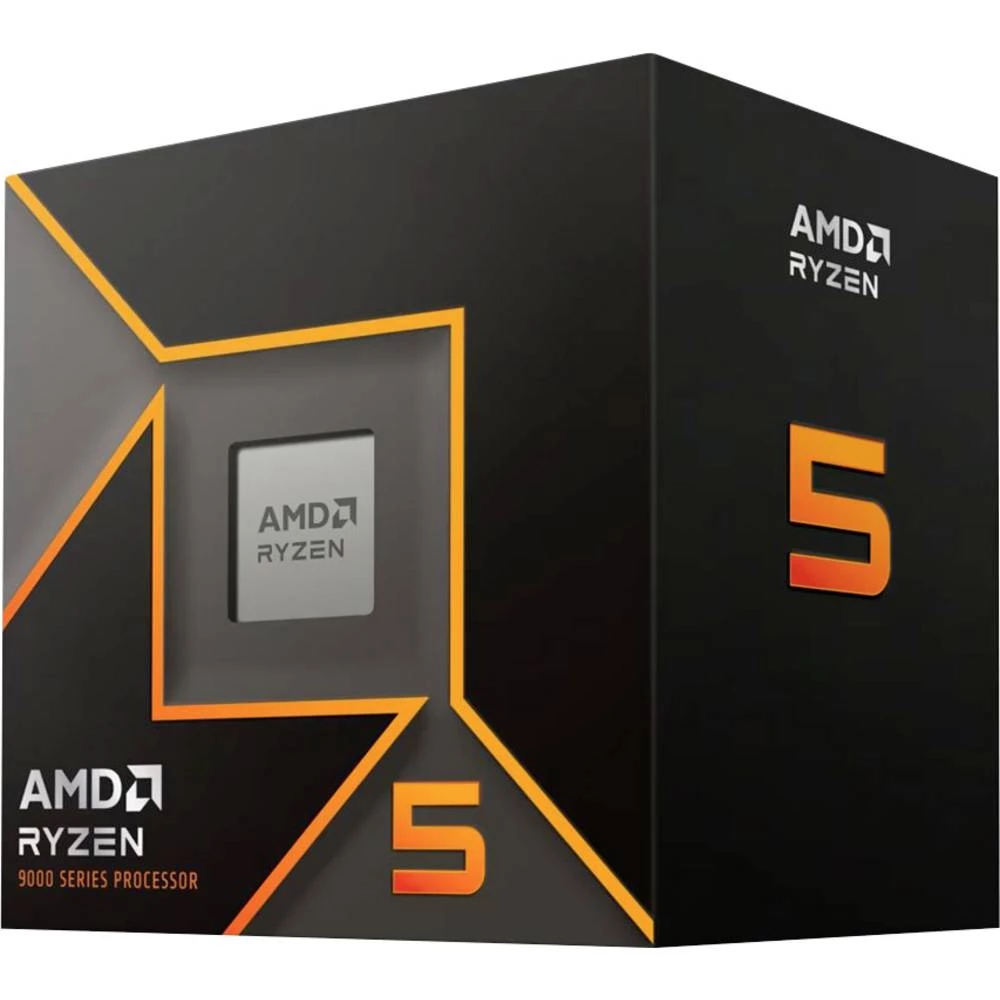 AMD Ryzen 5 9600 6 x 3.8 GHz procesor (CPU) u kutiji Baza: #####AMD AM5 65 W slika