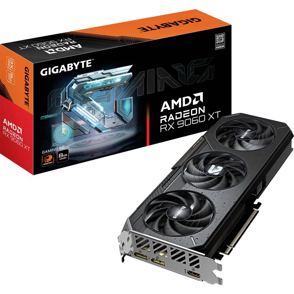 Gigabyte grafička kartica RX 9060 XT Radeon RX 9060 XT 8 GB GDDR6-RAM HDMI™, DisplayPort slika