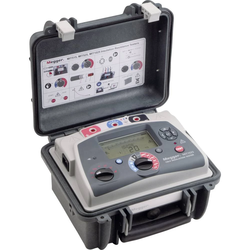 Megger MIT1025-EU mjerač izolacije 500 V, 1000 V, 2500 V, 5000 V, 10000 V 20 TΩ slika
