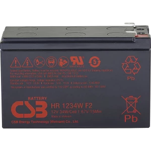 CSB Battery HR 1234W high-rate HR1234WF2 olovni akumulator 12 V 8.4 Ah olovno-koprenasti (Š x V x D) 151 x 99 x 65 mm pl slika