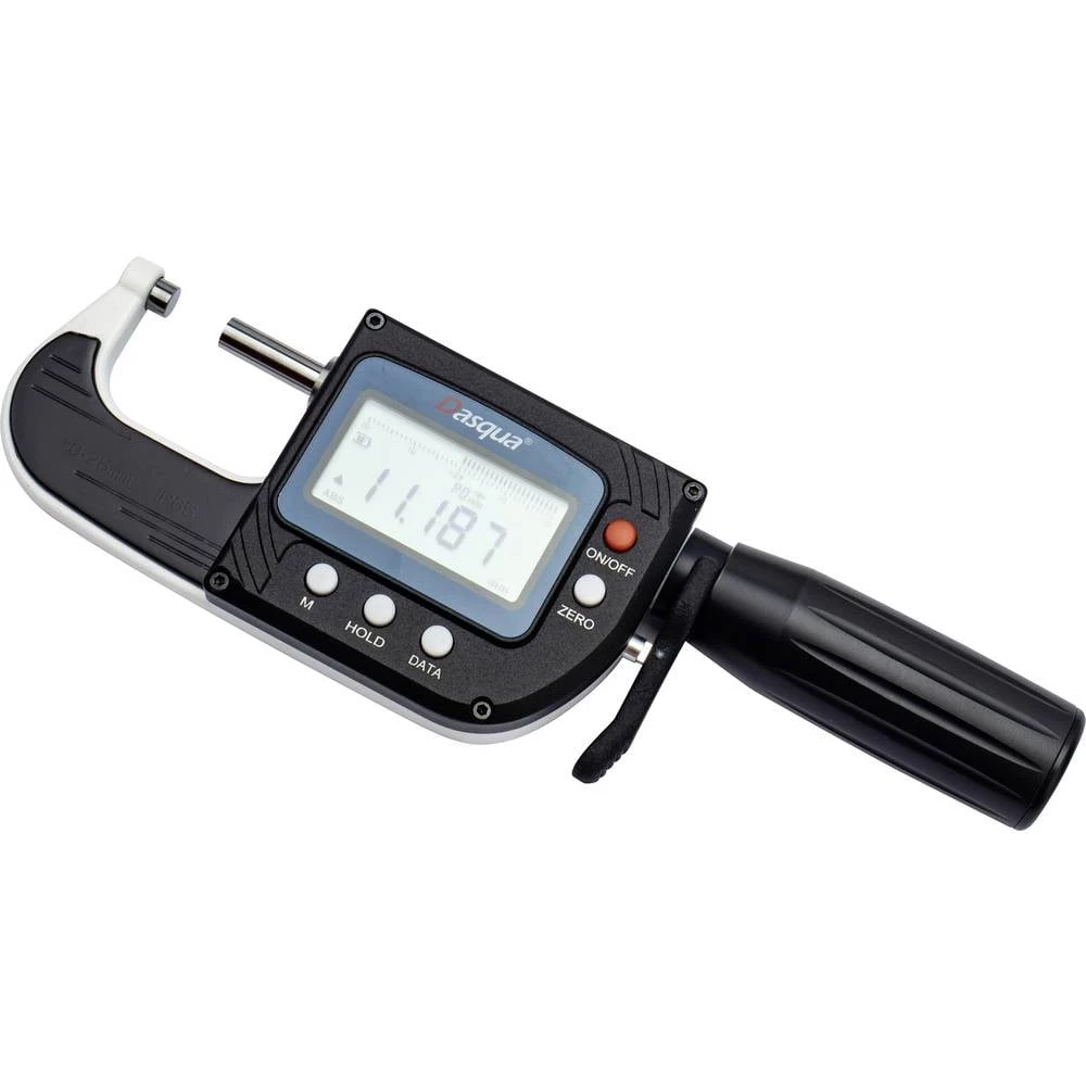 Dasqua 4105-0005 digitalni mjerač debljine (D x Š) 160 mm x 55 mm s digitalnim zaslonom, metrički 25 mm Očitavanje: 0.01 slika