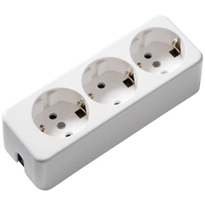 Martin Kaiser 638/kws višestruka spojna utičnica   250 V vapnenobijela IP20 slika