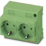 utičnica za razvodni ormar Phoenix Contact EO-CF/PT/LED/DUO/GN zelena 1 St.