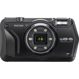 Ricoh WG-6 digitalni fotoaparat 20 Megapiksela Zoom (optički): 5 x crna  vodootporno do 20 m, otporan na udarce, otporan na prašinu, GPS slika