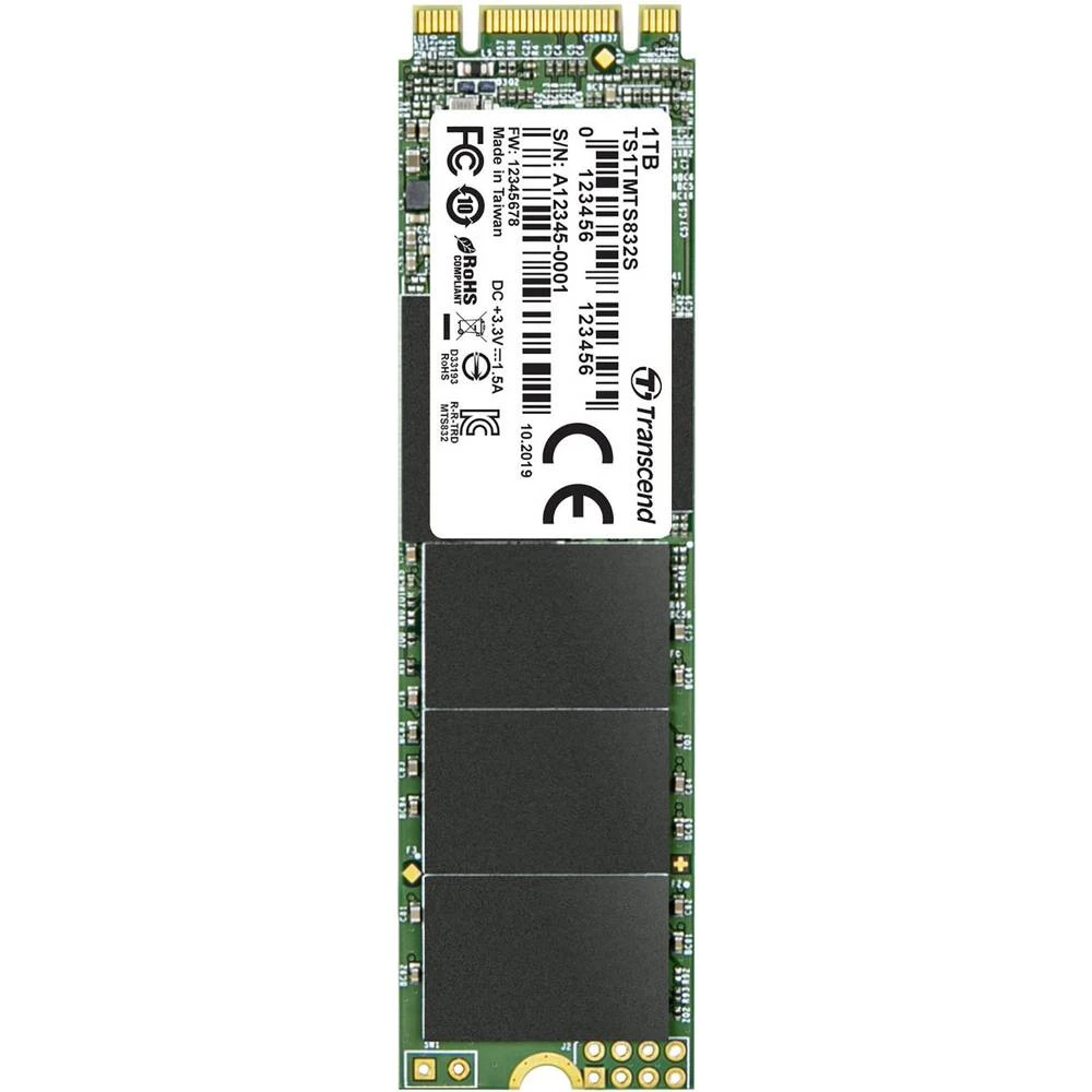 Unutarnji SATA M.2 SSD 2280 Transcend 832S Maloprodaja TS1TMTS832S SATA III slika