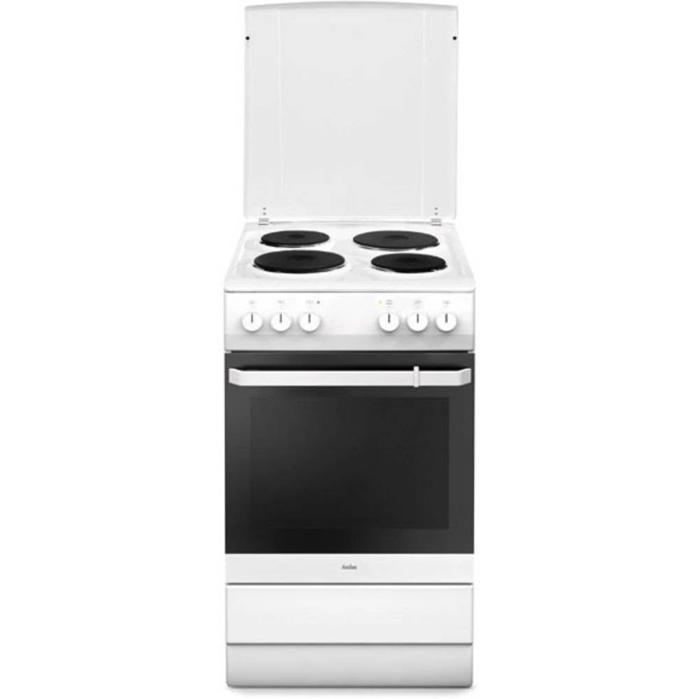 Amica SHE11545W električni štednjak 69 l Energetska učinkovitost: A (A+++ - D) bijela slika