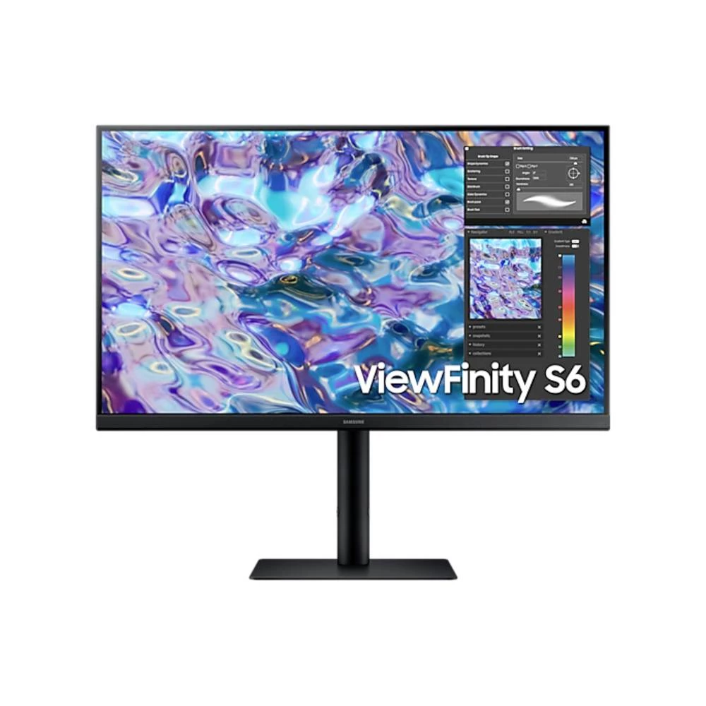 Samsung LS27B610EQU LED zaslon 68.6 cm (27 palac) Energetska učinkovitost 2021 F (A - G) 2560 x 1440 piksel WQHD 5 ms HDMI™, DisplayPort, slušalice (3.5 mm jack) IPS LCD slika