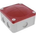 Wiska 10102628  razvodna kutija  (D x Š x V) 110 x 110 x 66 mm crvena IP66/IP67 3 St.