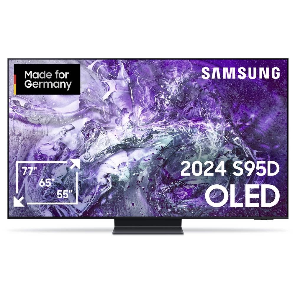 Samsung OLED 4K S95D OLED-TV 165.1 cm 65 palac Energetska učinkovitost 2021 F (A - G) CI+, DVB-T2 HD, WLAN, UHD, Smart T slika