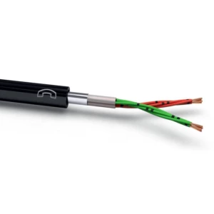VOKA Kabelwerk 10357300 kabel za detektor požara A-2Y(L)2Y 10 x 2 x 0.60 mm² crna (RAL 9005) 100 m slika