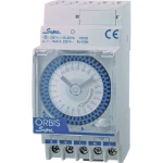 Vremenski prekidač za DIN šine Analogno ORBIS Zeitschalttechnik SUPRA D 230 V 120 V/AC, 230 V/AC, 12 V/AC, 12 V/DC, 24 V/AC, 24
