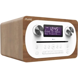 DAB+ (1012) Stolni radio Pure Evoke C-D4 AUX, Bluetooth, CD, DAB+, UKW Drvo slika