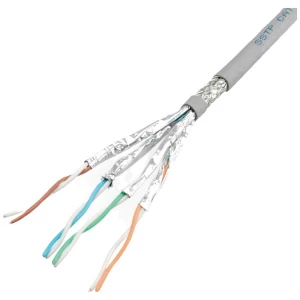 Value 21.99.0892 mrežni kabel cat 6 S/FTP siva 300 m slika