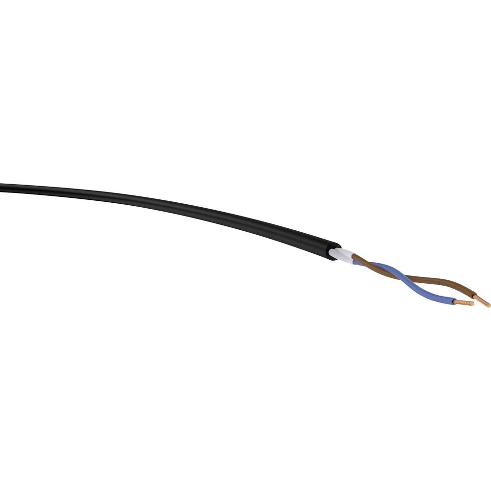 VER H07RN-F 2x 1,5 Ri. 50 energetski vod H07RN-F 2 x 1.50 mm² crna 50 m slika