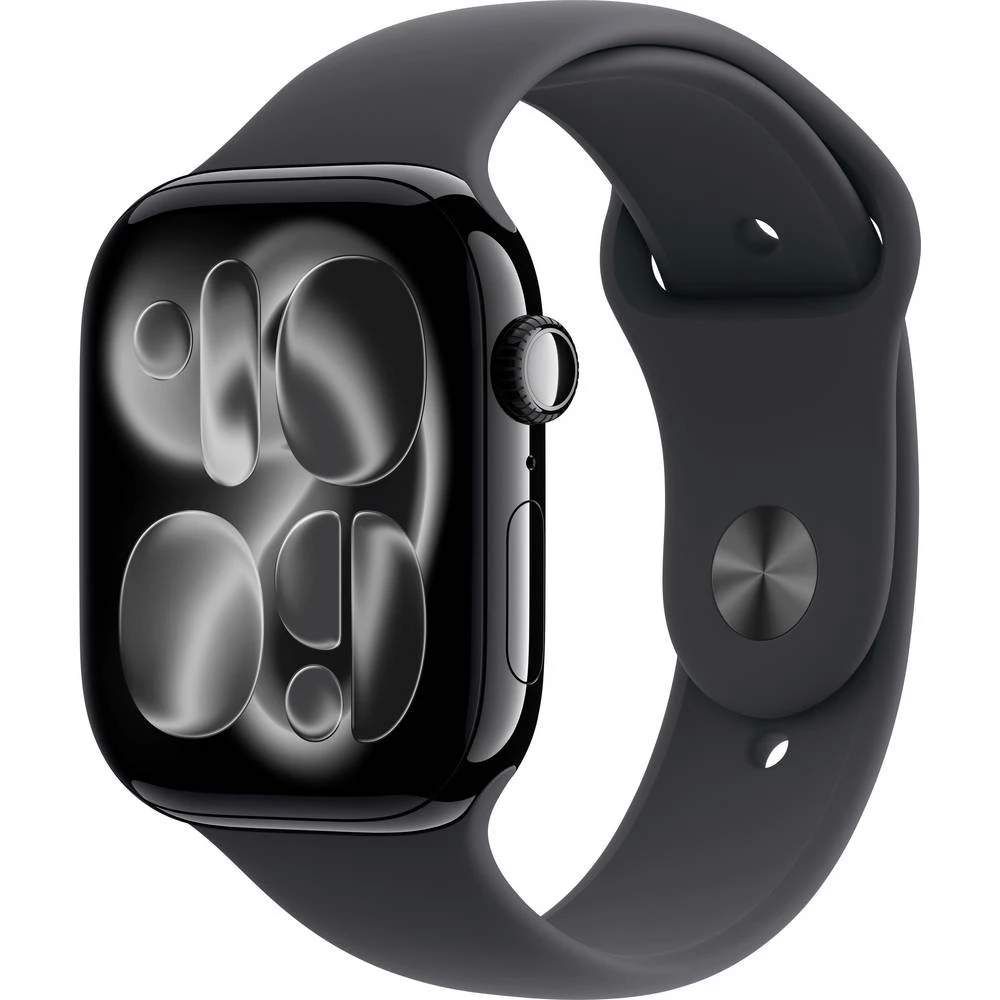 Apple Watch Series 11 GPS + Cellular 46 mm kućište od aluminija sportska narukvica crna m/l slika