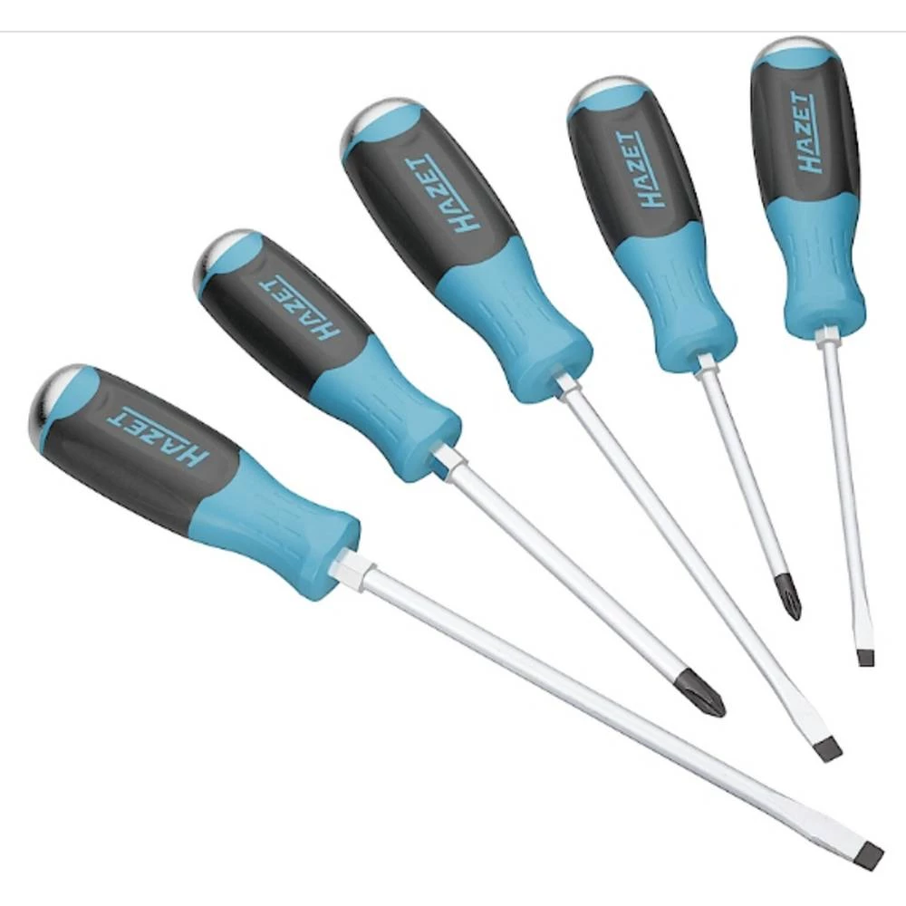 Hazet 811S/5 radionica komplet odvijača 5-dijelni križni phillips, ravni prorez slika