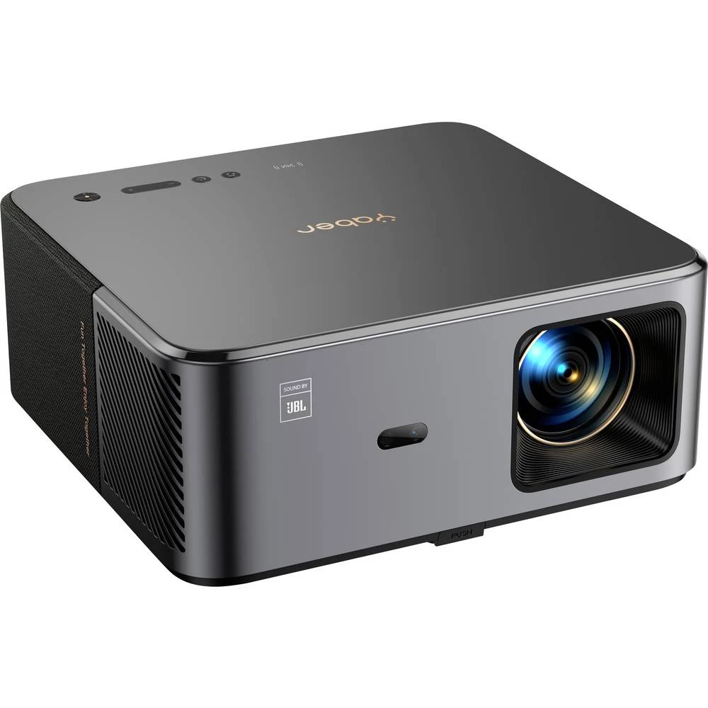 Yaber beamer K2S LCD 800 ANSI lumena 1920 x 1080 Full HD podržava 4K, integrirani JBL zvučnici, Smart TV ključ, autofoku slika