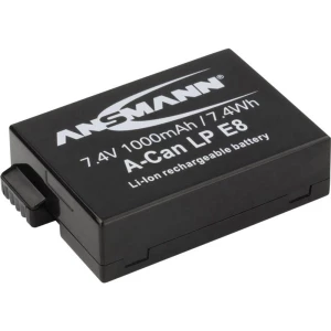 Kamera-akumulator Ansmann Zamjenjuje originalnu akU. bateriju LP-E8 7.4 V 1000 mAh A-Can LPE8 slika