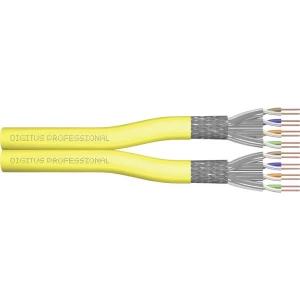Digitus DK-1744-A-VH-D-5-P mrežni kabel cat 7a S/FTP  žuta 500 m slika