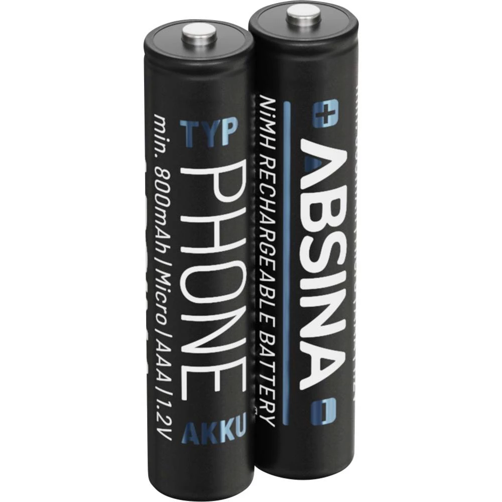 Absina micro (AAA) akumulator NiMH 1.2 V 2 kom. slika