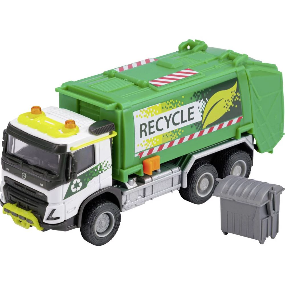 Majorette Volvo FMX kamion za odvoz smeća gotovi model model građevinskog vozila slika