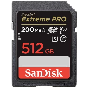 SanDisk Extreme PRO sdxc kartica 512 GB Class 10 UHS-I otporan na udarce, vodootporan slika