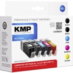 KMP Tinta zamijena Canon PGI-570 XL, CLI-571 XL Kompatibilan Kombinirano pakiranje Crn, Foto crna, Cijan, Purpurno crven, Žut C1