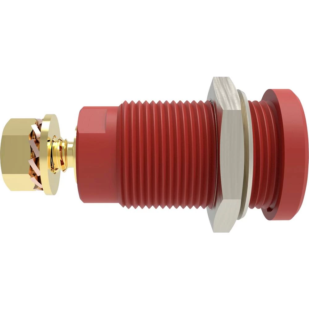 Schützinger DI SEB 9424 Au / RT sigurnosna ugrađena utičnica ravan crvena 1 St. slika