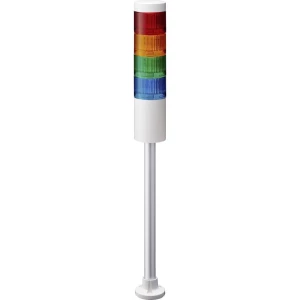 Signalni toranj LED Patlite LR6-402PJNW-RYGB 4-bojno, Crvena, Žuta, Zelena, Plava boja 4-bojno, Crvena, Žuta, Zelena, Plava boja slika