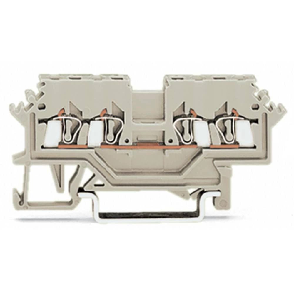 WAGO 279-990 prolazna stezaljka 4 mm opruga Dostupnost: l siva 100 St. slika