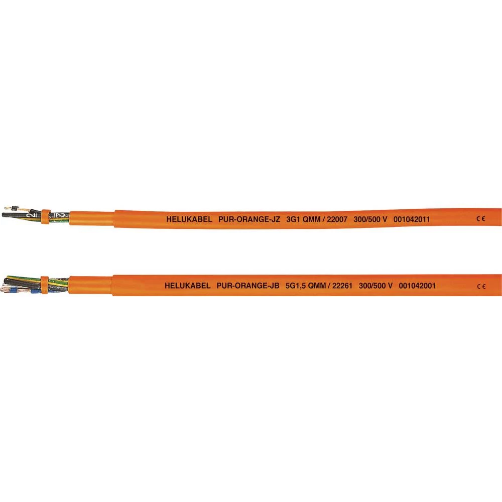 HELU PUR-Orange JB crijevasti vod 4 G 2.5 mm² narančasta 22264-1000 1000 m slika