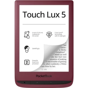 PocketBook Touch Lux 5 RubyRed ebook-čitač 15.2 cm (6 palac) rubin, crvena slika