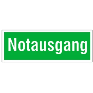 signal rute za izbjegavanje folija Izlaz u nuždi  SafetyMarking 38.0099 (Š x V) 300 mm x 105 mm    1 St. slika